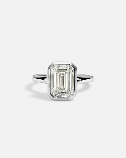 Marquise Cut Cluster Styled Lab Grown Diamond Engagement Ring