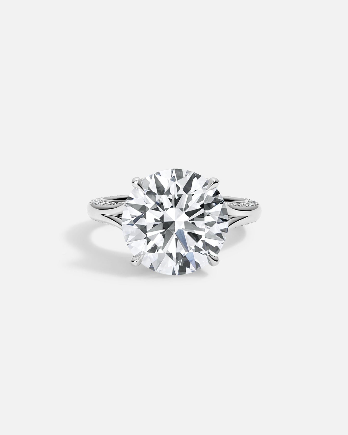 Marquise Cut Cluster Styled Lab Grown Diamond Engagement Ring