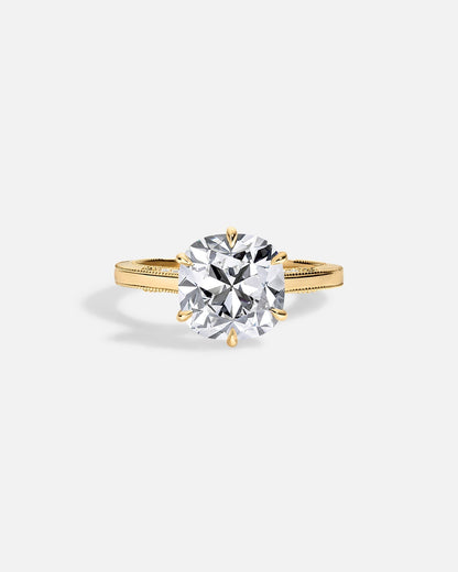 Marquise Cut Cluster Styled Lab Grown Diamond Engagement Ring