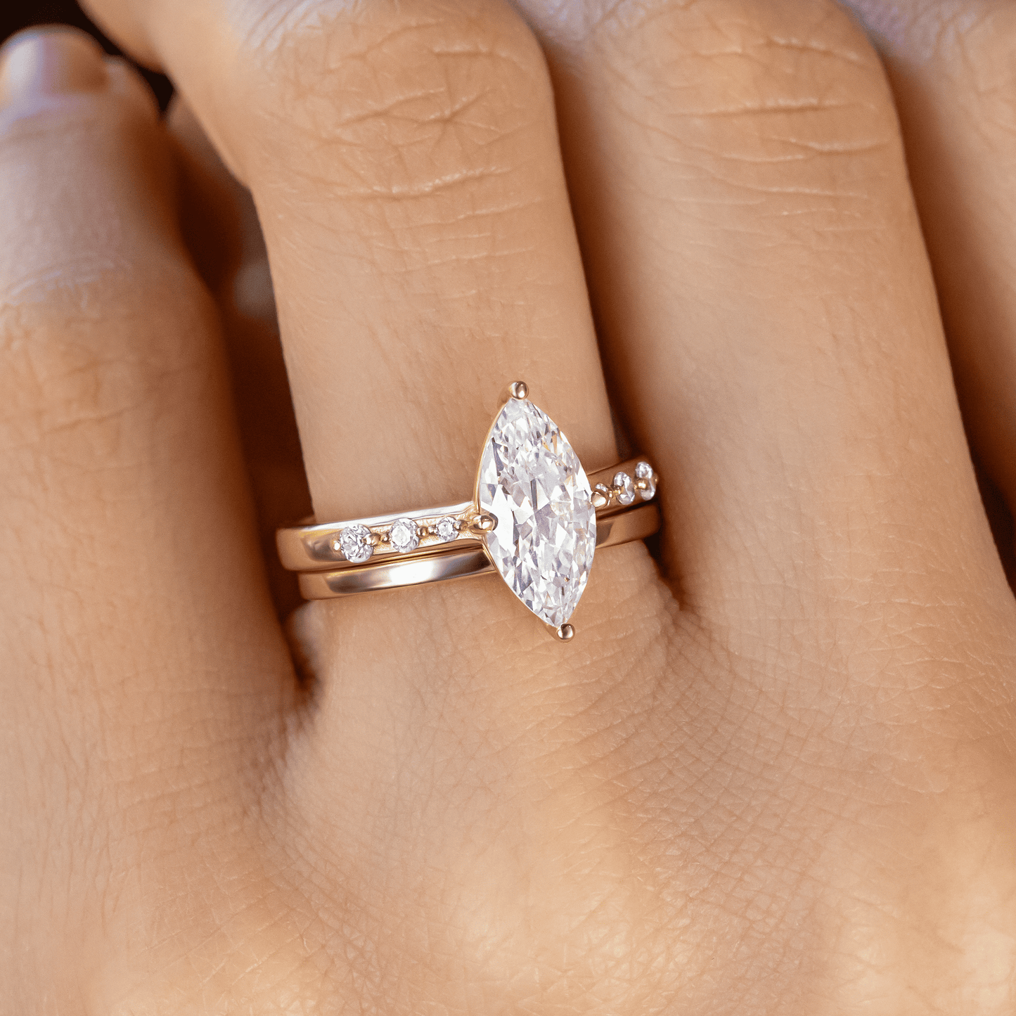 0.37 CT Round Full Eternity Lab Grown Diamond Wedding Band