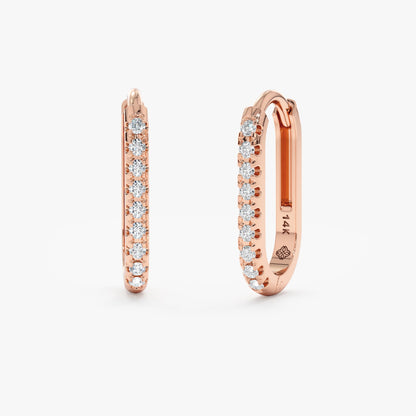 1.0 CT Round Bezel Solitaire Lab Grown Diamond Earrings