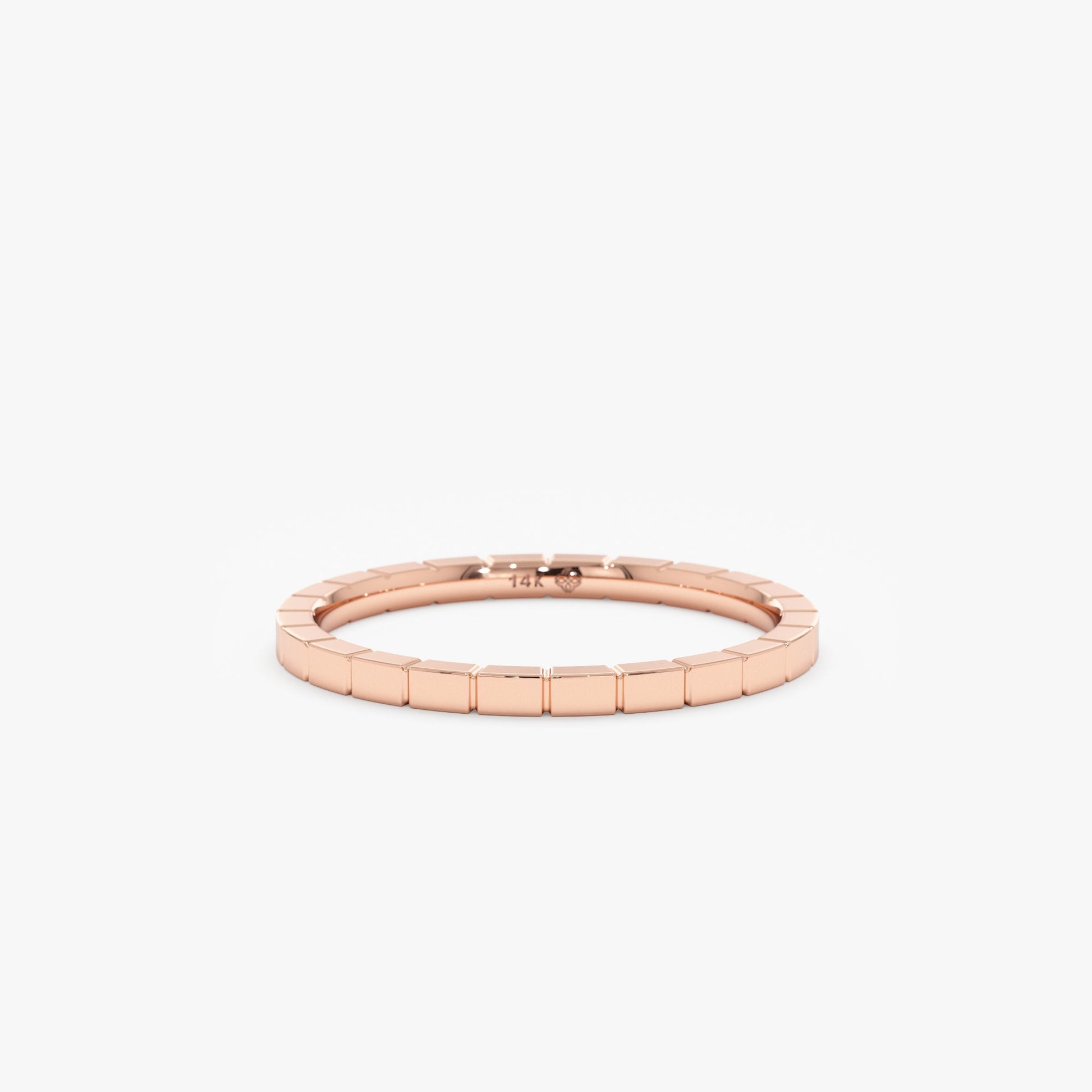 0.37 CT Round Full Eternity Lab Grown Diamond Wedding Band