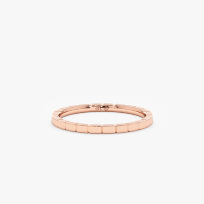0.37 CT Round Full Eternity Lab Grown Diamond Wedding Band