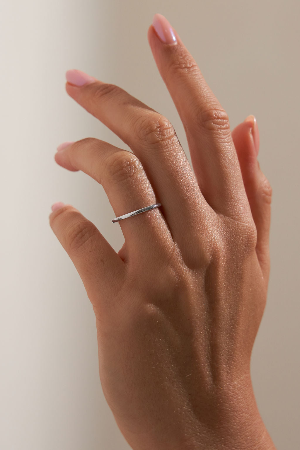 0.37 CT Round Full Eternity Lab Grown Diamond Wedding Band