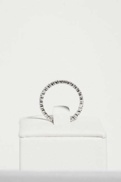 0.37 CT Round Full Eternity Lab Grown Diamond Wedding Band