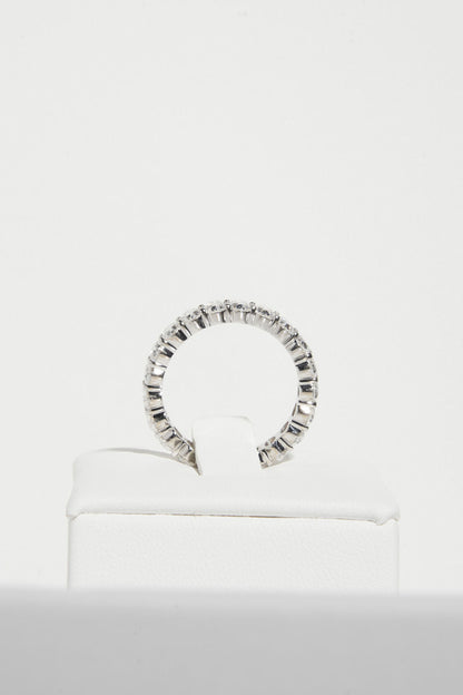 0.37 CT Round Full Eternity Lab Grown Diamond Wedding Band