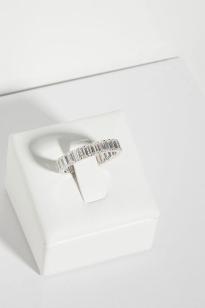 0.37 CT Round Full Eternity Lab Grown Diamond Wedding Band
