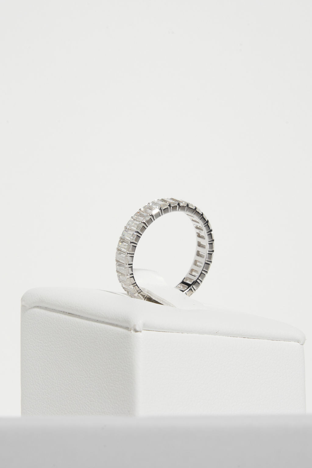0.37 CT Round Full Eternity Lab Grown Diamond Wedding Band
