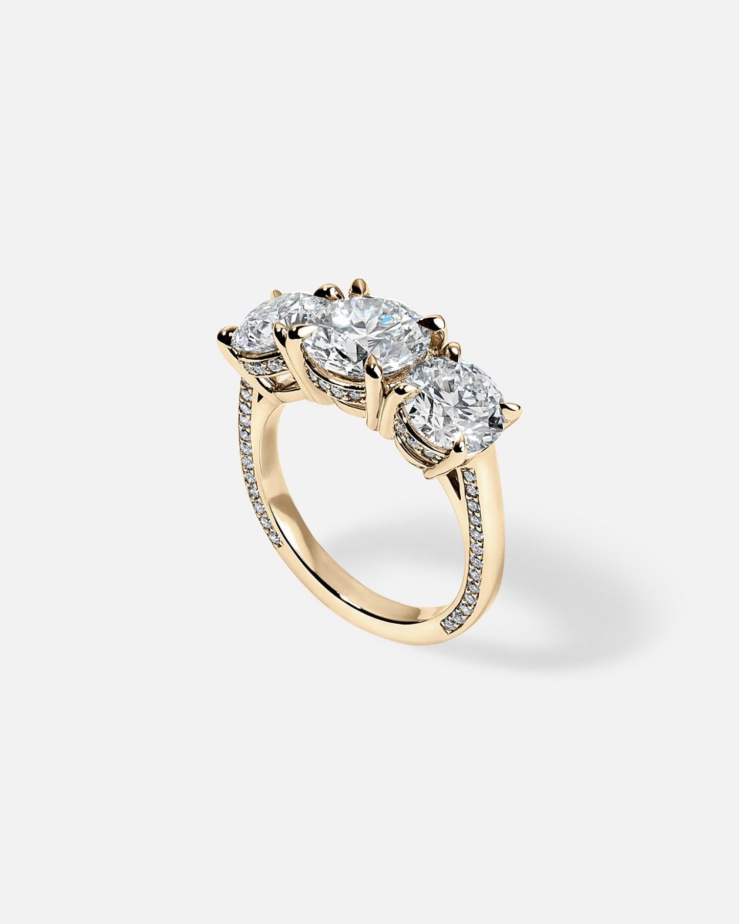 Marquise Cut Cluster Styled Lab Grown Diamond Engagement Ring