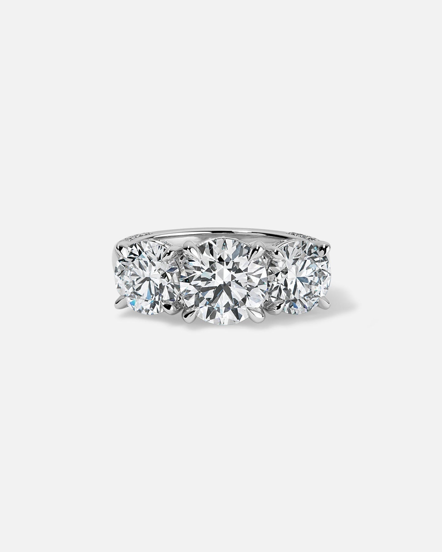 Marquise Cut Cluster Styled Lab Grown Diamond Engagement Ring