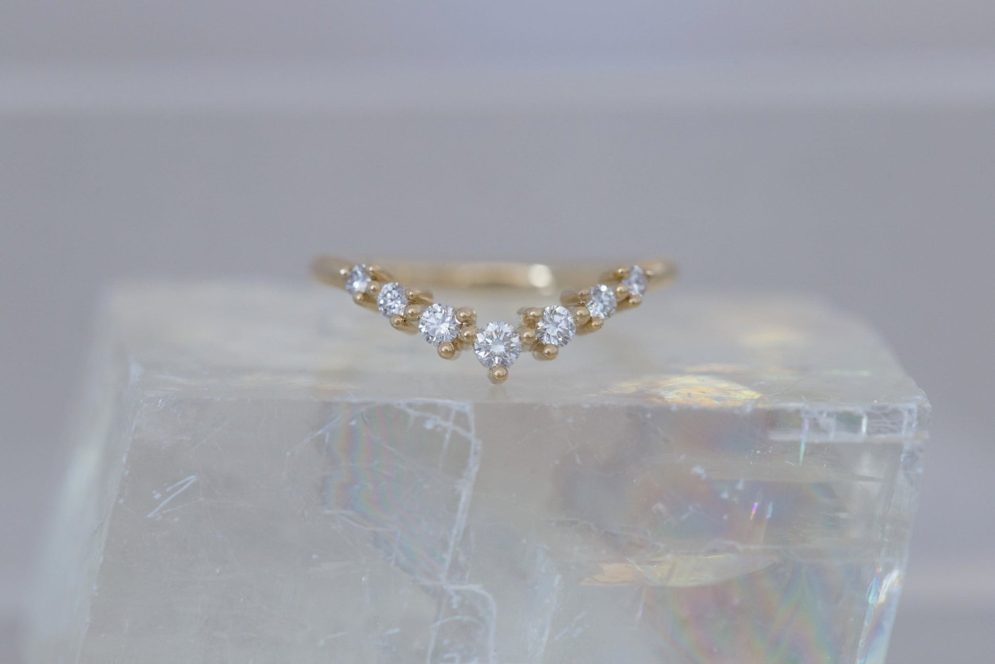 0.37 CT Round Full Eternity Lab Grown Diamond Wedding Band