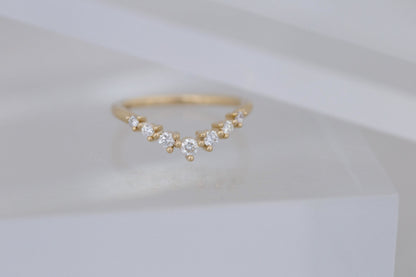 0.37 CT Round Full Eternity Lab Grown Diamond Wedding Band
