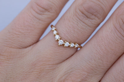 0.37 CT Round Full Eternity Lab Grown Diamond Wedding Band