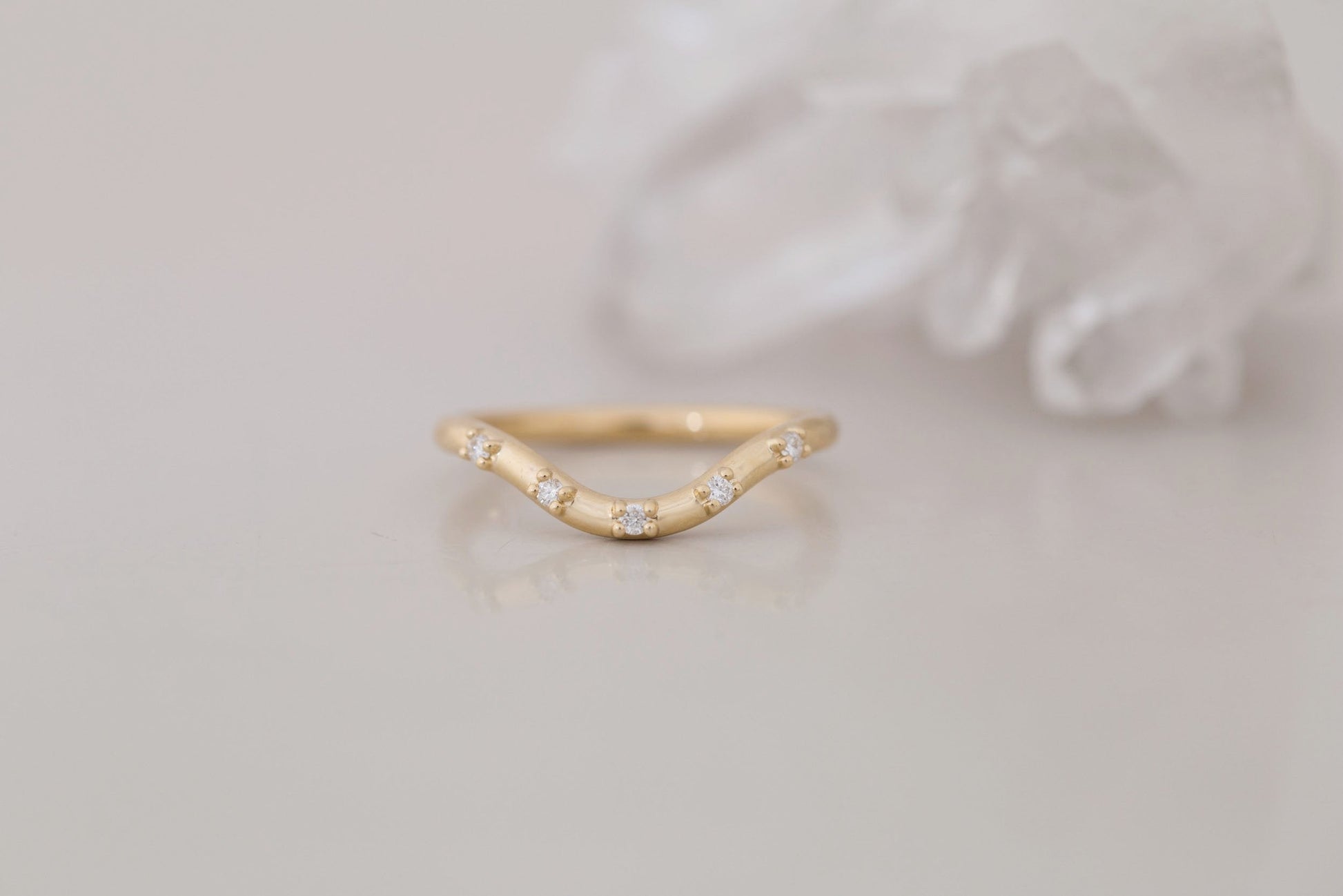 0.37 CT Round Full Eternity Lab Grown Diamond Wedding Band