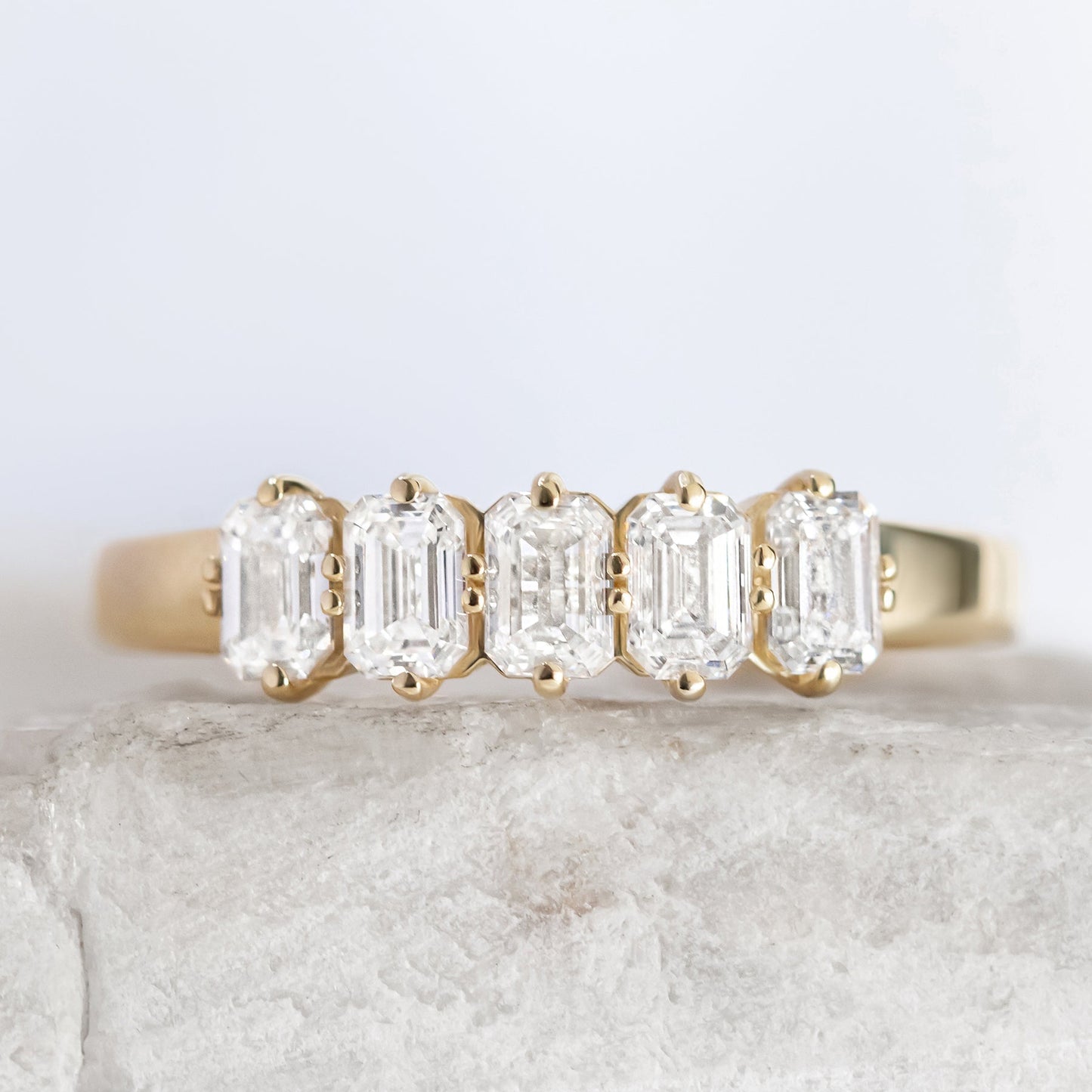 0.37 CT Round Full Eternity Lab Grown Diamond Wedding Band