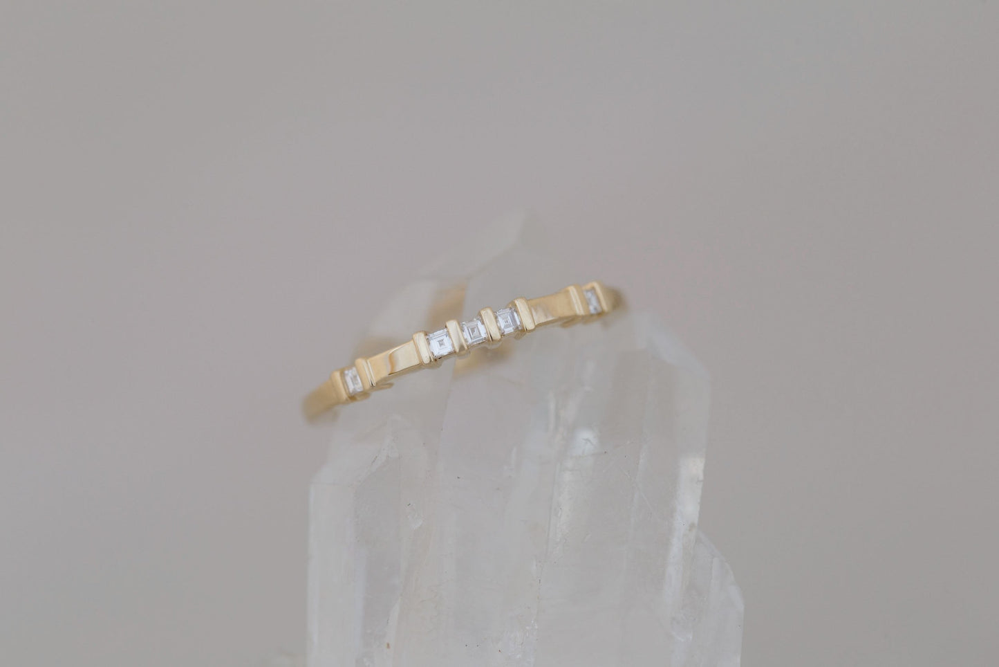 0.37 CT Round Full Eternity Lab Grown Diamond Wedding Band