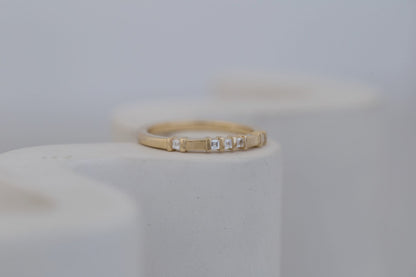 0.37 CT Round Full Eternity Lab Grown Diamond Wedding Band