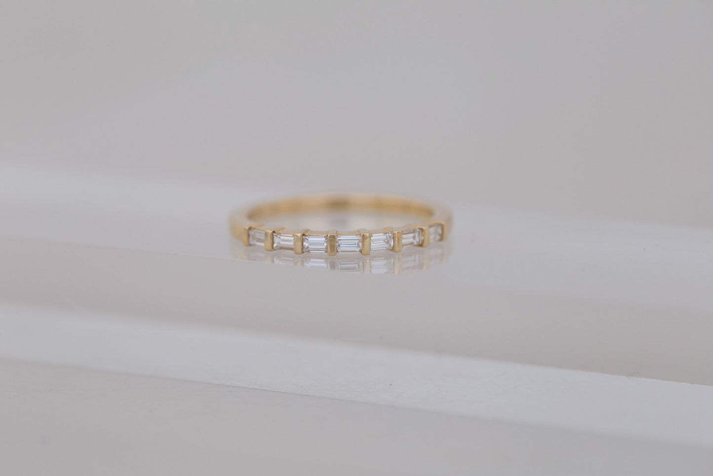 0.37 CT Round Full Eternity Lab Grown Diamond Wedding Band