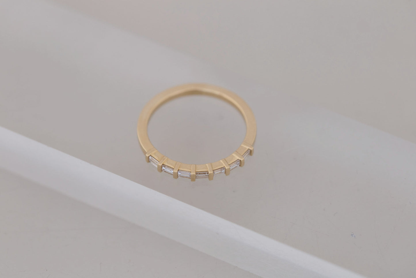 0.37 CT Round Full Eternity Lab Grown Diamond Wedding Band