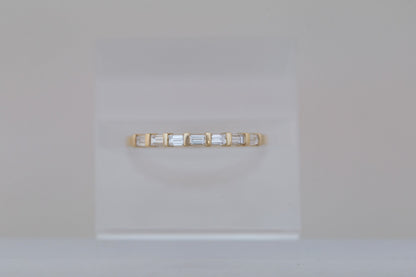 0.37 CT Round Full Eternity Lab Grown Diamond Wedding Band