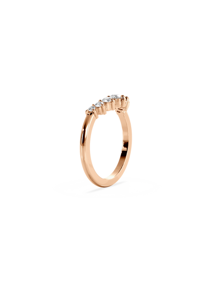 0.37 CT Round Full Eternity Lab Grown Diamond Wedding Band