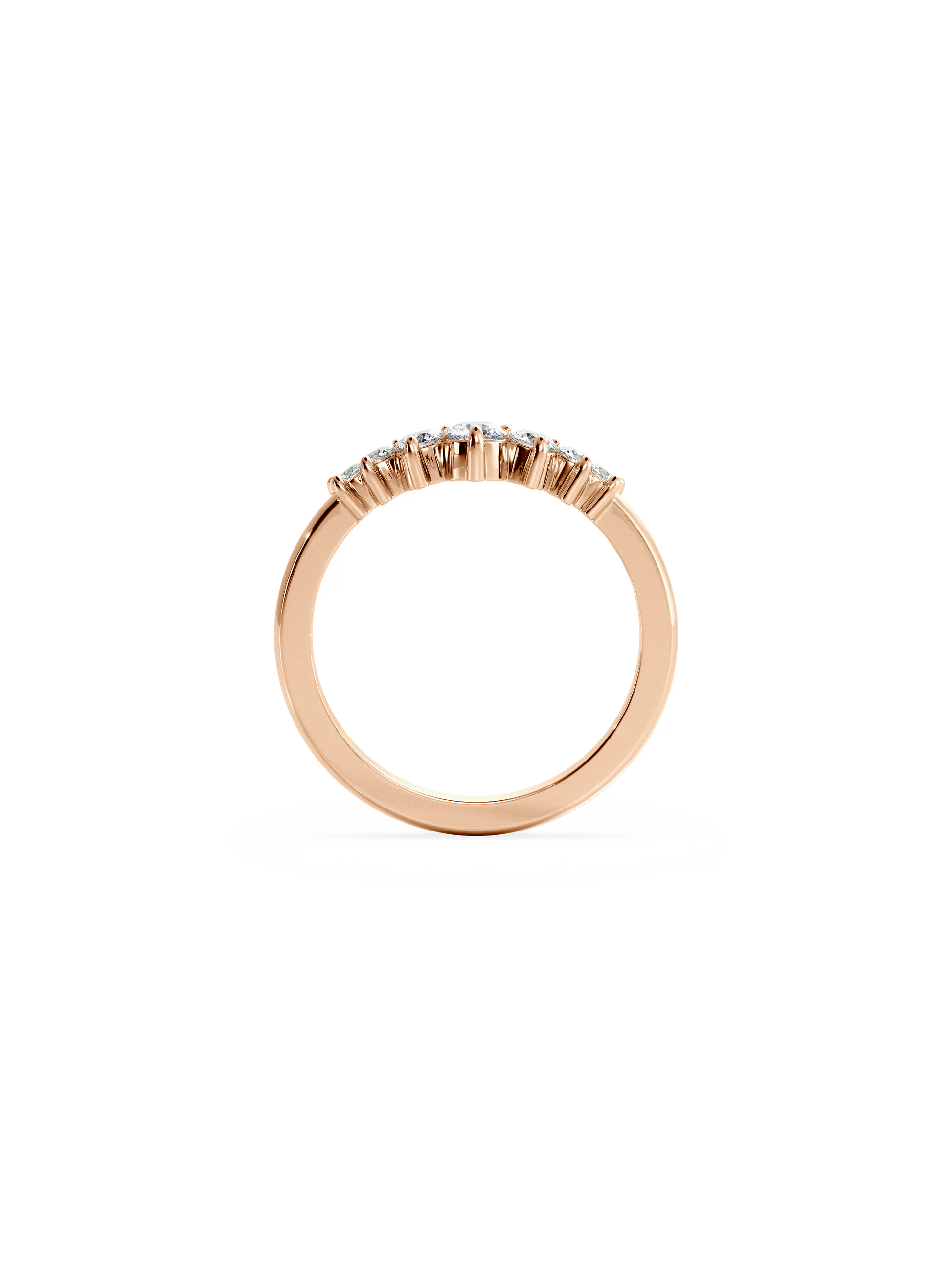 0.37 CT Round Full Eternity Lab Grown Diamond Wedding Band
