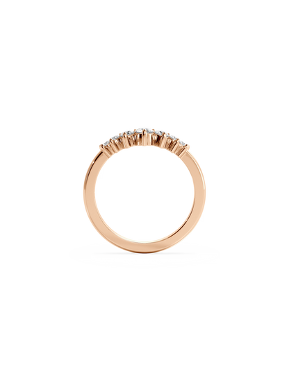 0.37 CT Round Full Eternity Lab Grown Diamond Wedding Band