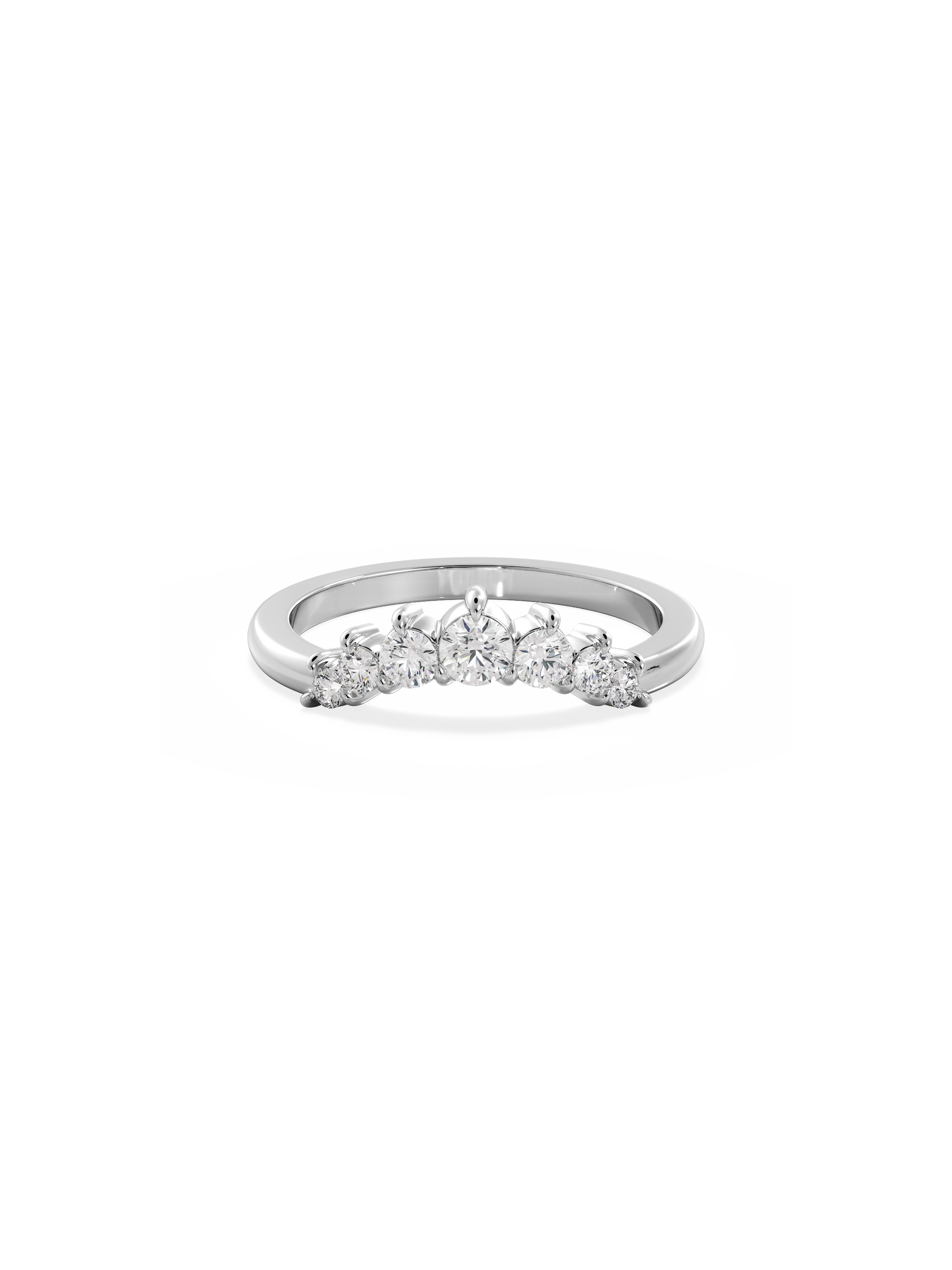 0.37 CT Round Full Eternity Lab Grown Diamond Wedding Band