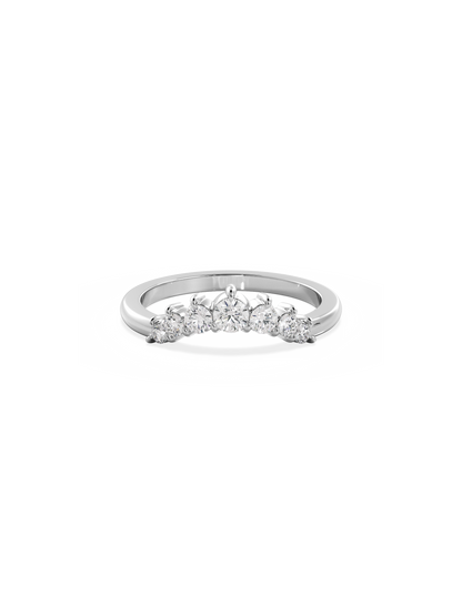 0.37 CT Round Full Eternity Lab Grown Diamond Wedding Band