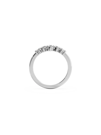 0.37 CT Round Full Eternity Lab Grown Diamond Wedding Band