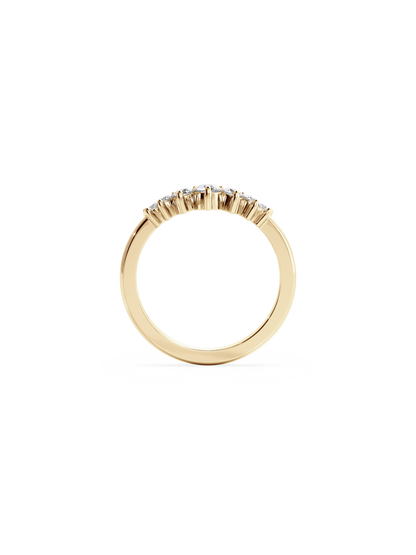 0.37 CT Round Full Eternity Lab Grown Diamond Wedding Band