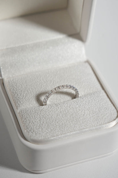 0.37 CT Round Full Eternity Lab Grown Diamond Wedding Band