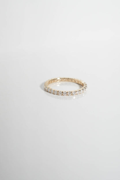 0.37 CT Round Full Eternity Lab Grown Diamond Wedding Band