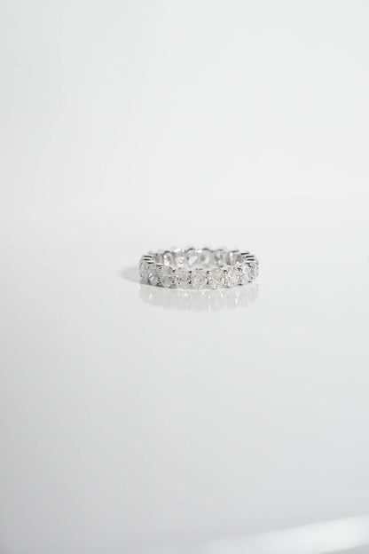 0.37 CT Round Full Eternity Lab Grown Diamond Wedding Band