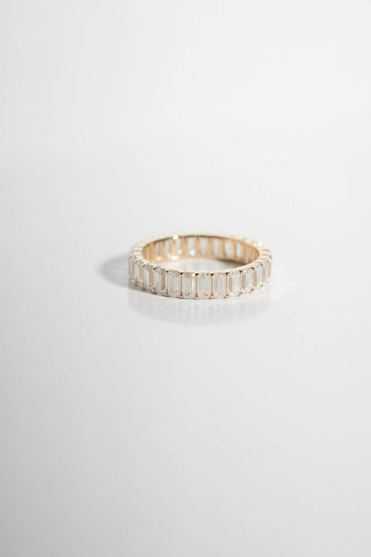 0.37 CT Round Full Eternity Lab Grown Diamond Wedding Band