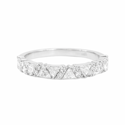 0.37 CT Round Full Eternity Lab Grown Diamond Wedding Band
