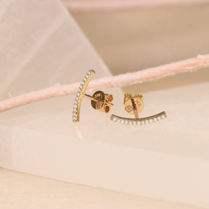 1.0 CT Round Bezel Solitaire Lab Grown Diamond Earrings