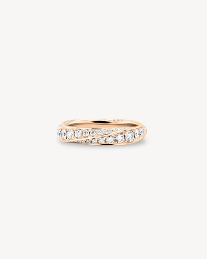 0.37 CT Round Full Eternity Lab Grown Diamond Wedding Band