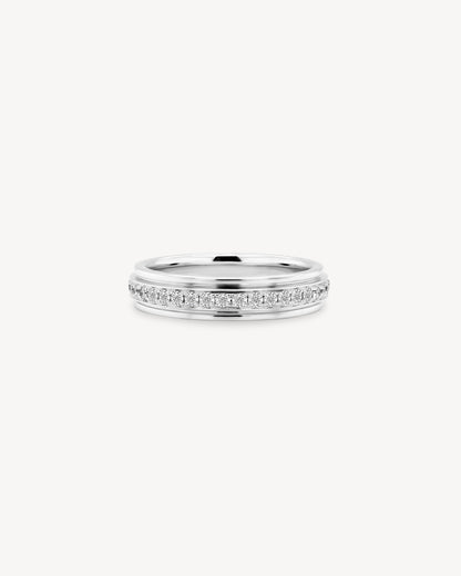 0.37 CT Round Full Eternity Lab Grown Diamond Wedding Band