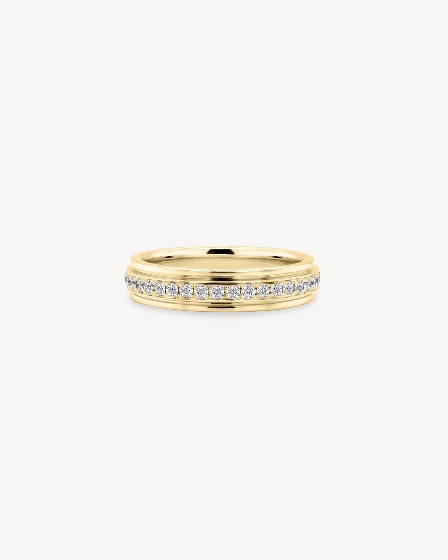 0.37 CT Round Full Eternity Lab Grown Diamond Wedding Band
