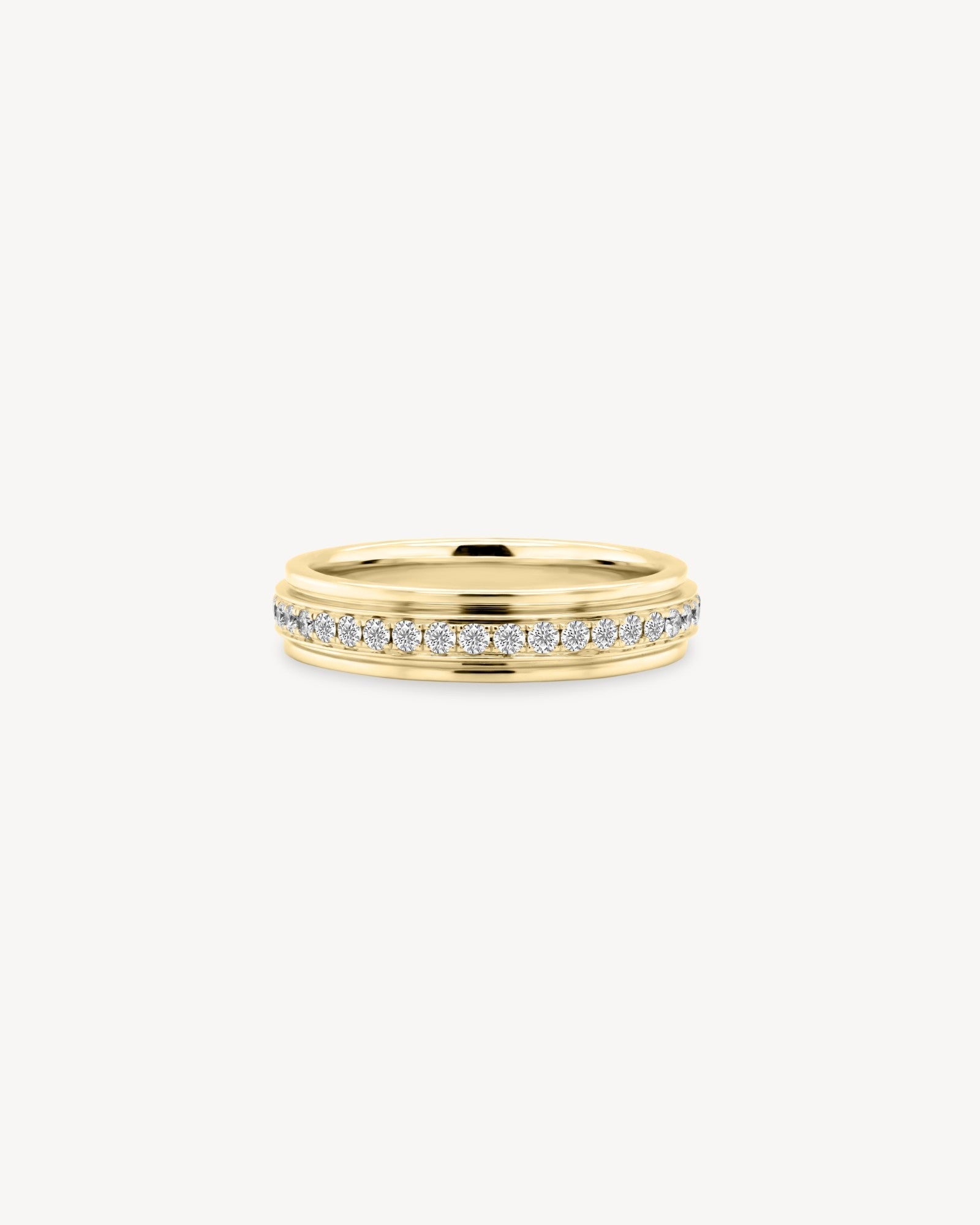 0.37 CT Round Full Eternity Lab Grown Diamond Wedding Band