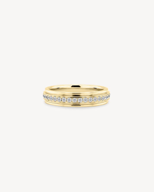 0.37 CT Round Full Eternity Lab Grown Diamond Wedding Band