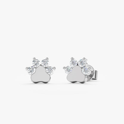 1.0 CT Round Bezel Solitaire Lab Grown Diamond Earrings