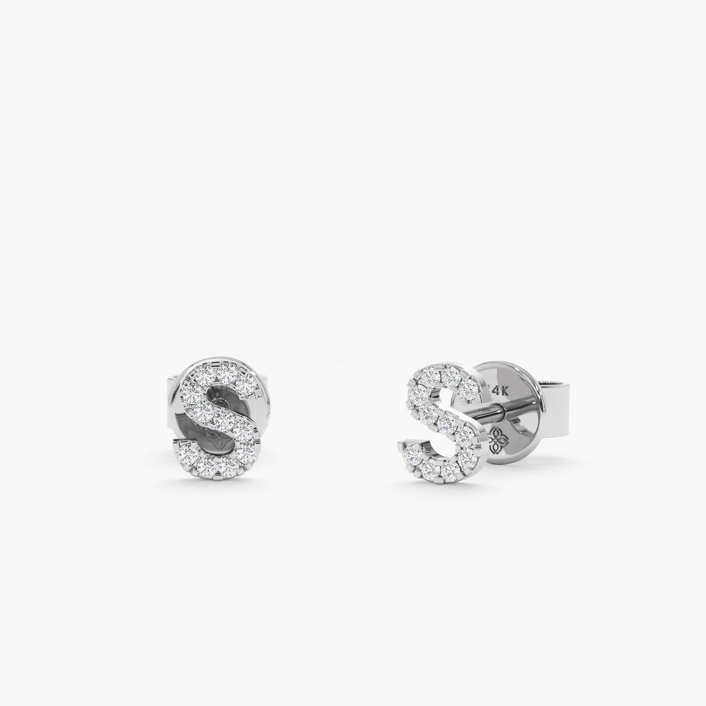 1.0 CT Round Bezel Solitaire Lab Grown Diamond Earrings