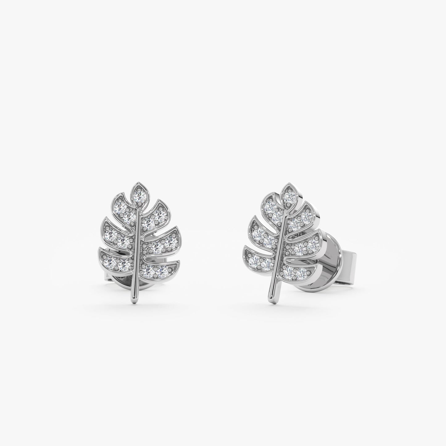 1.0 CT Round Bezel Solitaire Lab Grown Diamond Earrings