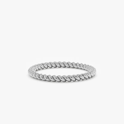 0.37 CT Round Full Eternity Lab Grown Diamond Wedding Band