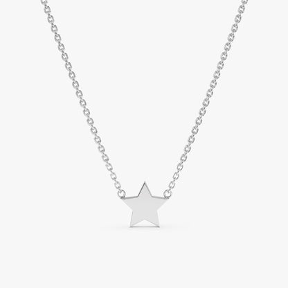1.0 CT Round Bezel Solitaire Lab Grown Diamond Necklace