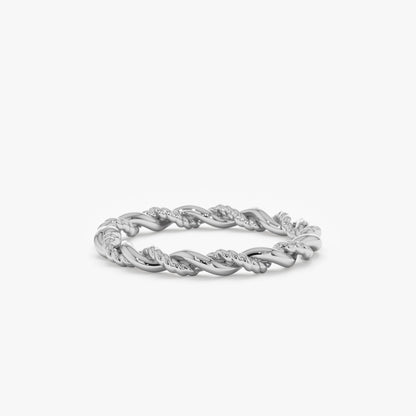 0.37 CT Round Full Eternity Lab Grown Diamond Wedding Band