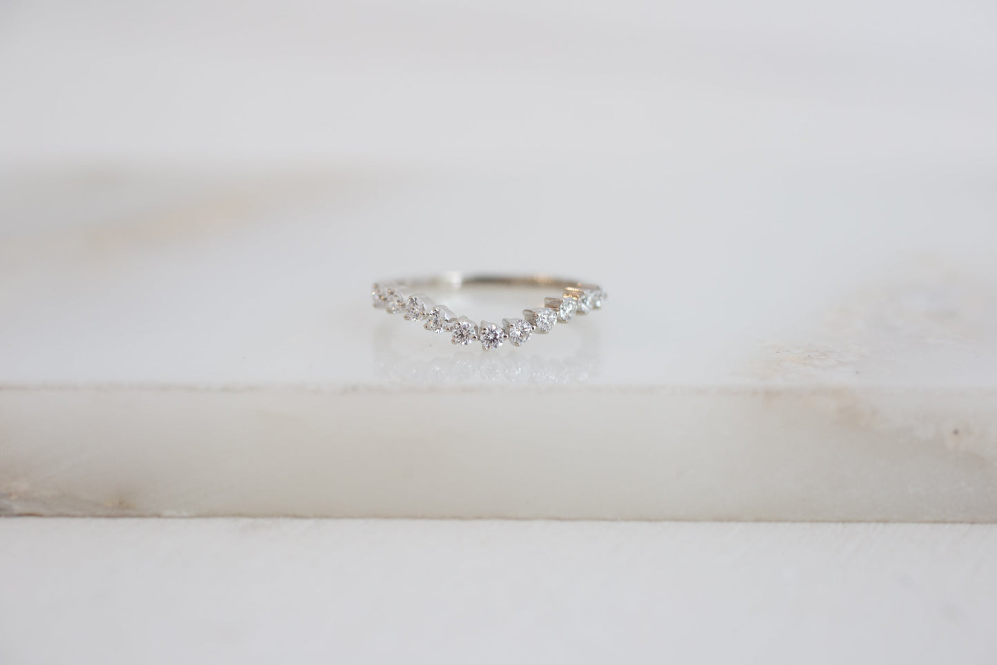 0.37 CT Round Full Eternity Lab Grown Diamond Wedding Band