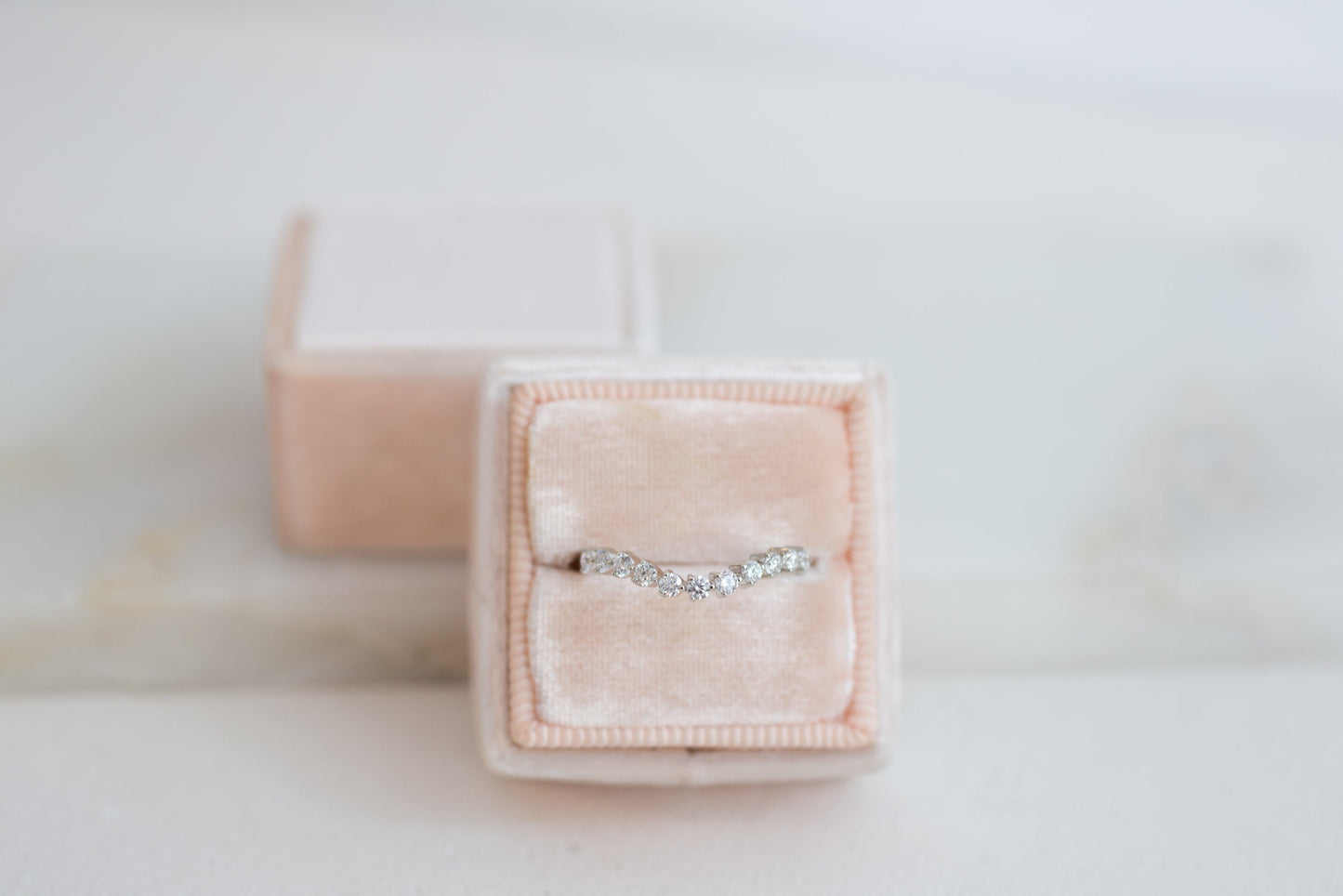0.37 CT Round Full Eternity Lab Grown Diamond Wedding Band